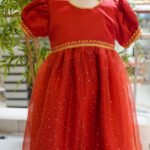 Red Radiance Emirati Dress – Eid Etihad Collection
